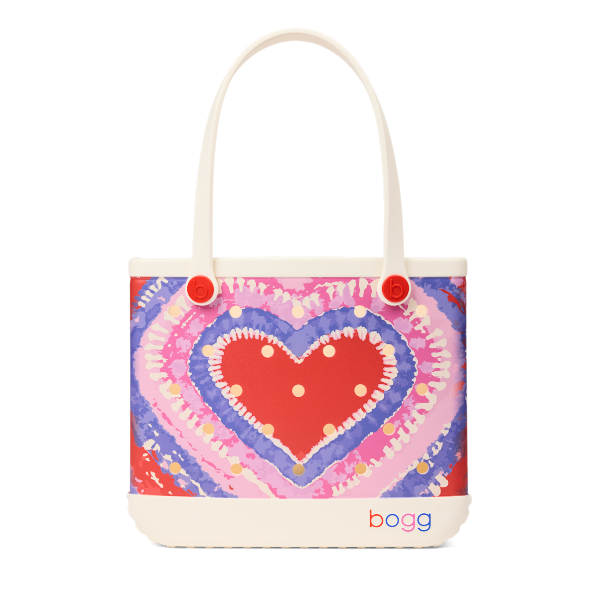 Baby Bogg Bag - Dye-licious Heart Buoy Red - Cozy Weekend Pick
